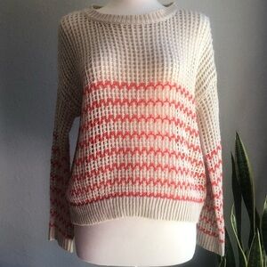 Beautiful Simple Open Crocheted Sweater